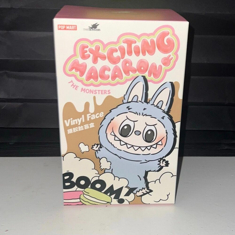 POP MART THE MONSTERS – Exciting Macaron Vinyl Face Blind Box